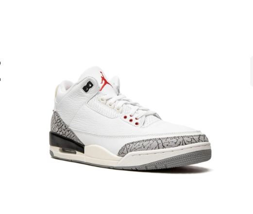 Air Jordan Retro 3 White Cement